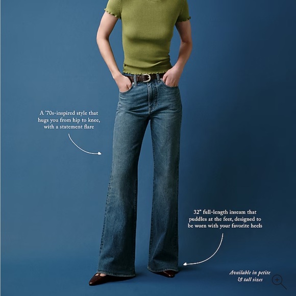 J. Crew Vintage Flare Jean - Picture 4 of 7